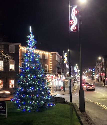 The tapas route to volunteering starts with a xmas tree