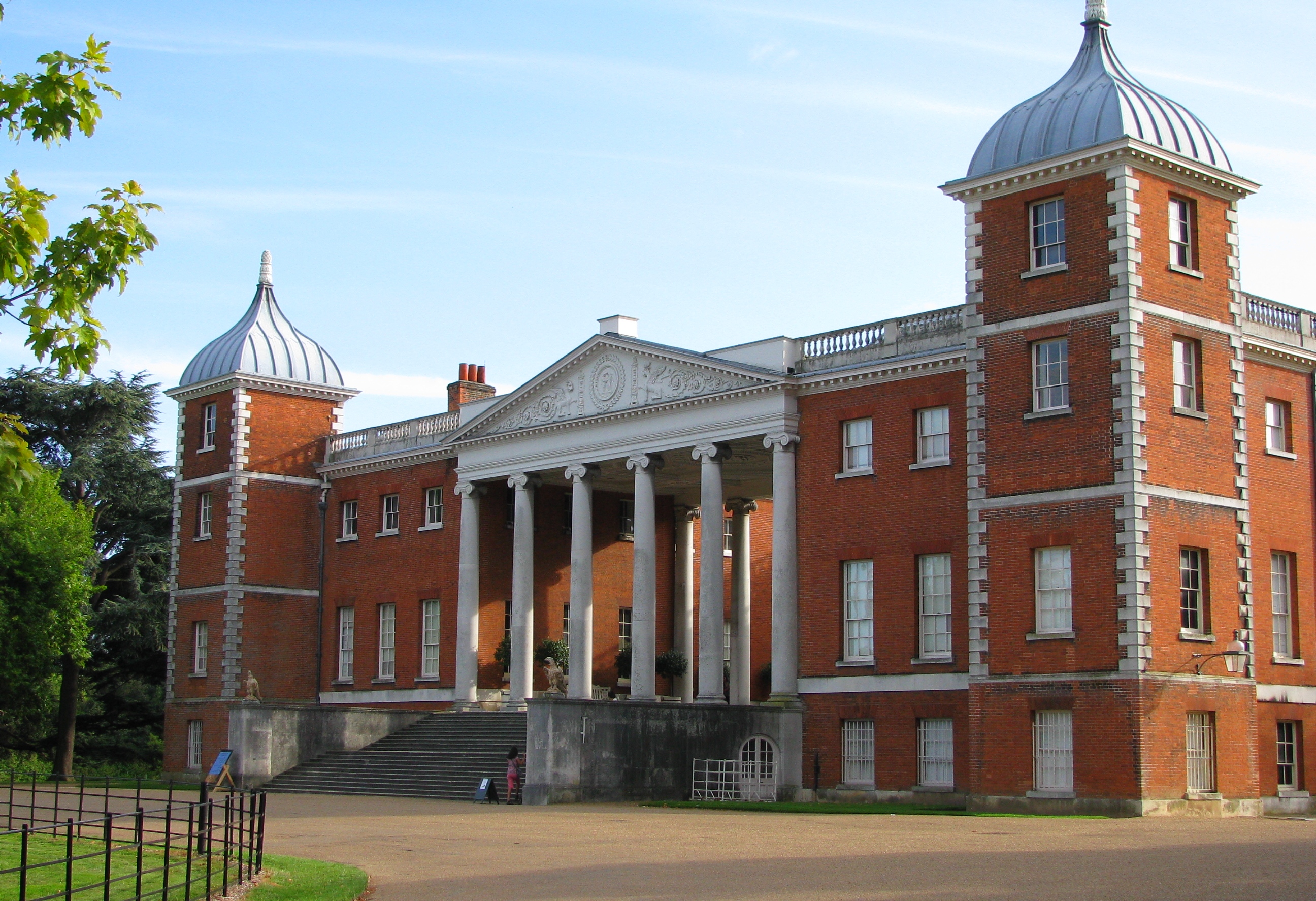 Osterley House where Mark can be found meeting people, helping people.